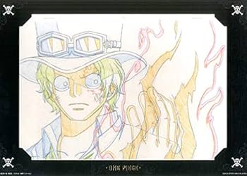 ワンピース サボ メモリーピース オールスター ナツコミ 原作絵 バッジ セット 状態A-〕サボ(コンパス背景/漫画絵)【SR】{OP04-083}